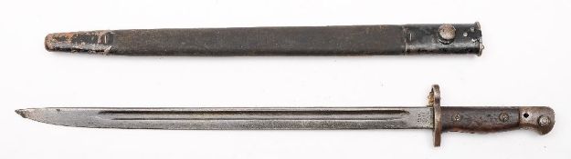 A WWI period British 1907 pattern bayonet by Wilkinson Sword Company:,