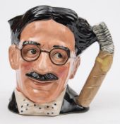 A Royal Doulton character jug 'Groucho Marx', D6710,: 17.5cm high.