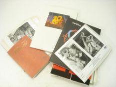A collection of various lobby cards and promotional booklets : including a set of 35 mm colour