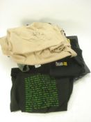 A collection of film promotional t-shirts:, including 'The Matrix ', 'Coach Carter', 'Bad Boys',