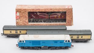 Lima O gauge 0-6-0 LMS maroon Class 4 F loco and tender No 4683:,