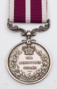 A George V Army Meritorious Service Medal '51782 Far Sjt H Turner RFA':
