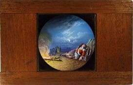 A dissolve set of five magic lantern slides 'The Soldier' Dream':,