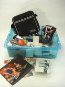 A group of film collectables distributed by Odeon cinemas:, including 'Daredevil' radios,