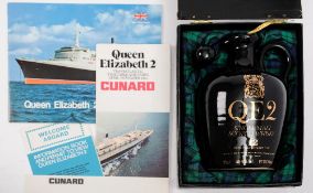 A presentation bottle of QE2 12 year old single malt whisky:, 48.