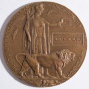Of Gurkha interest, a WWI Memorial Plaque to Narjit Gurung:,