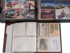 A collection of late 20th century postcards:, c1980s, mainly French 'Illustratuers' by Nugeron,