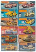 Matchbox Superfast, a group of 1970s/80s issue vehicles:, unopened,