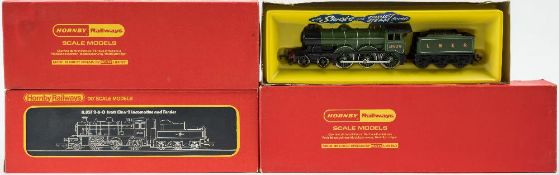 Hornby Railways OO/HO gauge, a boxed group of three steam locomotives:,
