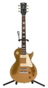 A Vintage John Hornby Skews, Model V100 Les Paul Gold top guitar:, serial number WI10090239,