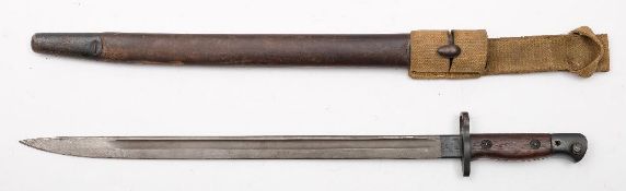 A WWI period British 1907 pattern bayonet by Wilkinson:,