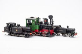 An O gauge kit built BR black 0-6-0 tank locomotive No 32678:,