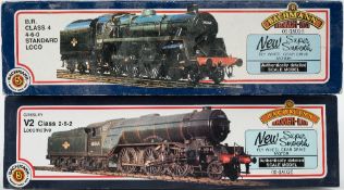 Bachmann OO/HO gauge, two boxed steam locomotives:,