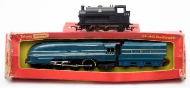 Tri-ang Railways/Hornby OO gauge R864 LMS 4-6-2 'Coronation' locomotive:, in blue,
