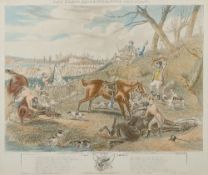 Charles Hunt after Samuel Alken- The Grand Leicestershire Fox Hunt,