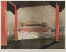 * Patrick Procktor [1936-2003]- Forbidden City, Peking,
