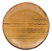 A St Ives slipware dish,