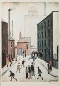 * Laurence Stephen Lowry [1887-1976]- Industrial Scene,