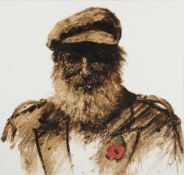* Anthony Amos [1950-2010]- Remembrance Day,:- signed bottom right mixed media 50 x 52cm.