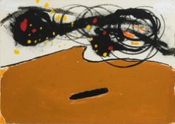 * Roger Hilton [1911-1975]- Untitled,:- gouache 17.5 x 25cm. * Provenance.