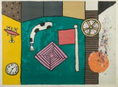 * Alan Davie [1920-2014]- Magic Picture [1977],:- lithograph in colours,