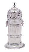 A Victorian Brittannia silver sugar caster, maker Charles Stuart Harris, London,
