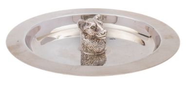 An Elizabeth II silver dish, maker Albert Edward Jones, Birmingham,