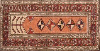 A Turkish prayer rug:,