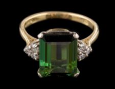 An 18ct gold,