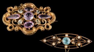 A 19th century gold,