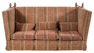 A 'Mulberry' Knole drop end settee:,