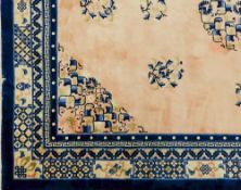 A Chinese embossed carpet:,
