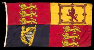 A Post-War 10' x 6' Civil Defence flag by Arthur Smart & Sons, London 1964:,