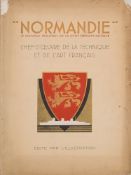 'SS Normandie' a souvenir launch publication edited by 'L'Illustration' June 1935:,