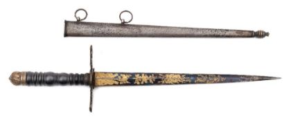 A Georgian Naval dirk:, the 21.