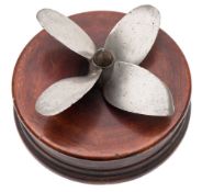 An early 20th century test propeller 'E72' for the William Froude Laboratory:,