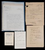 Discovery II & William Scoresby- A group of eight letters on Colonial Office,
