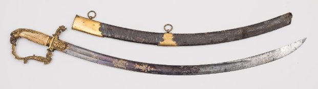 An American Naval Officer's sabre,