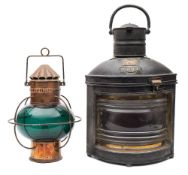 A Davey's Patent Improved Regulation Ship Lamp:,