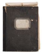 A 1930s German radio log for a commercial ship:,