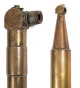 A WWII 'Periscope No 34 MK I' by Ross of London from an XT class midget submarine:,