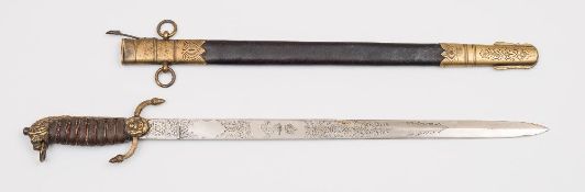 A George V Royal Navy dirk, 1915 pattern:,