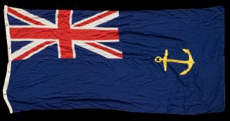 A Royal Fleet Auxiliary Ensign:, 12' x 6'.