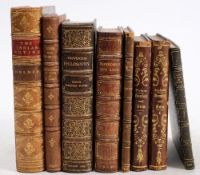 CONGREVE, Celia - The Castle and other verses : calf, 8vo, 1920. With 7 other literary works.