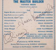 OLIVIER, Laurence : An Oxford Theatre programme signed by Lawrence Olivier and Joan Plowright, 1964.