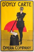 A QUANTITY OF D'OYLY CARTE YEOMAN OF THE GUARD POSTERS and a triple underground D C poster (3).