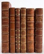 BINDINGS : Maxims of Life By Comtesse Diane, full brown morocco by Hatchards, small 4to, 1907.