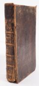 GLASSE, Hannah - The Art of Cookery, Made Plain and Easy : calf front board detached,