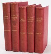 SURTEES - Five volumes of 'sporting' novels with colour plates.