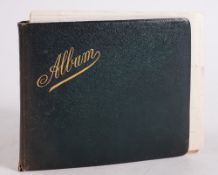 AUTOGRAPH ALBUM : containing many autographs of Edwardian musicians, a regimental menu,